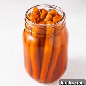jar of yamagobo in pickling juice.