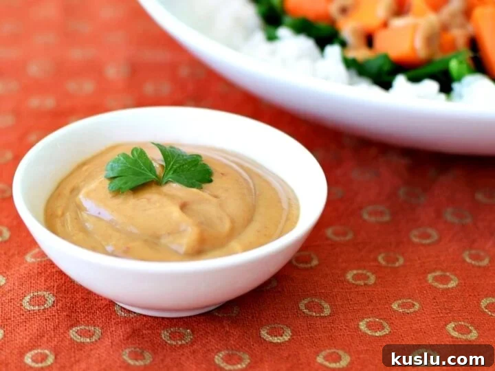 Image for Thai Peanut Sauce (Easy 10-Minute Dairy-Free Recipe)