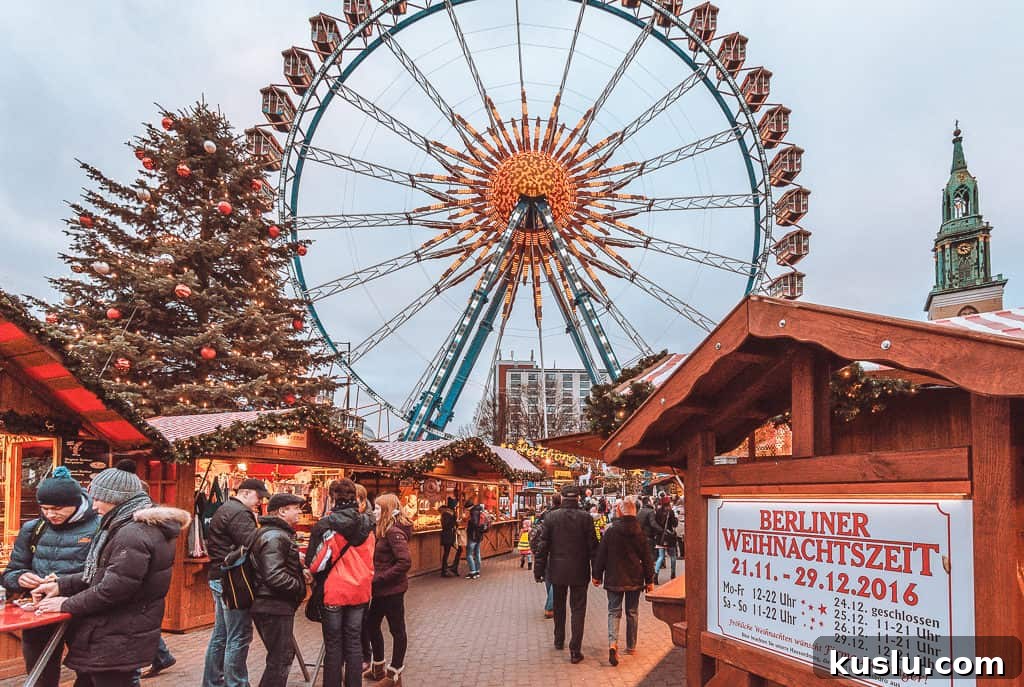 Berlin Roten Rathaus market