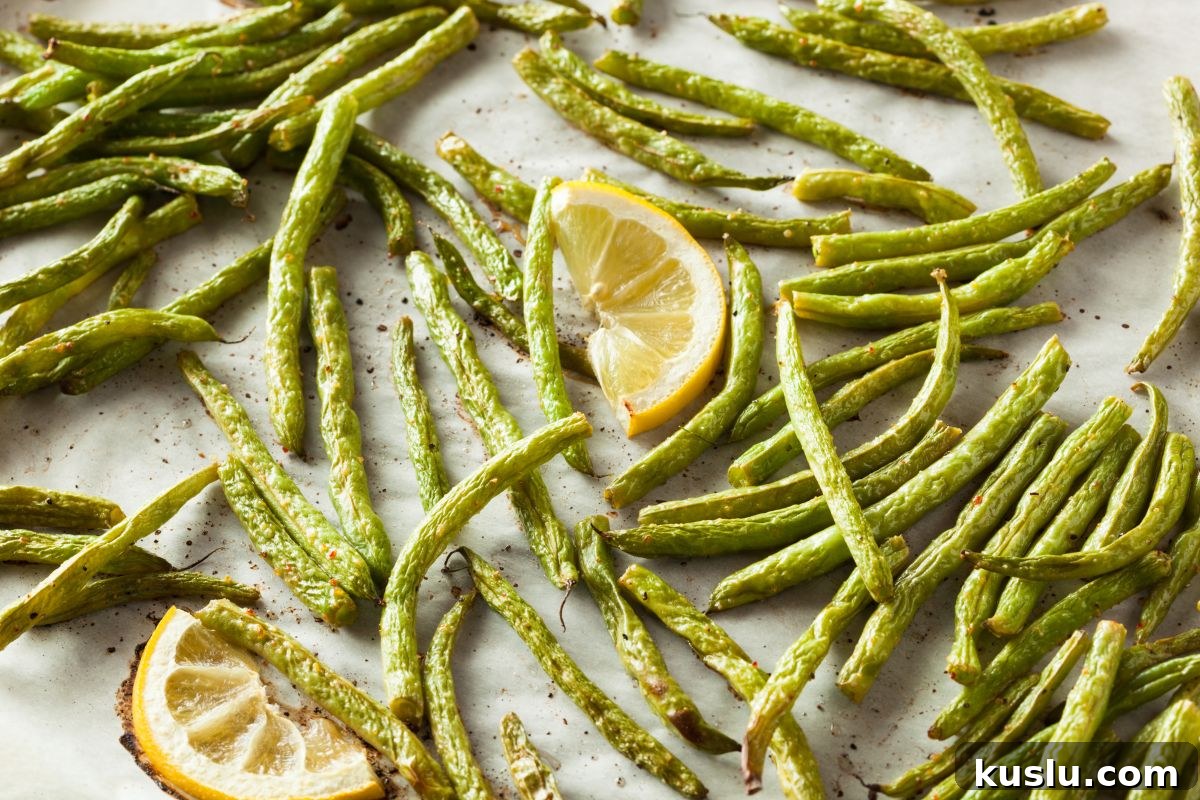 Top Vegetables to Roast: 25 Flavorful Picks and Tips 24 roasted green beans