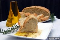 No-Knead Rosemary Artisan Bread