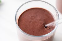 Creamy Chocolate Cherry Protein Smoothie Recipe