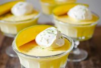 Creamy Mango Lime Pudding Recipe