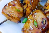 Soy-Ginger Grilled Chicken Skewers