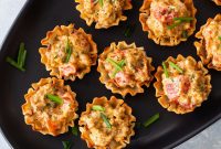 Crispy Sausage Phyllo Cups