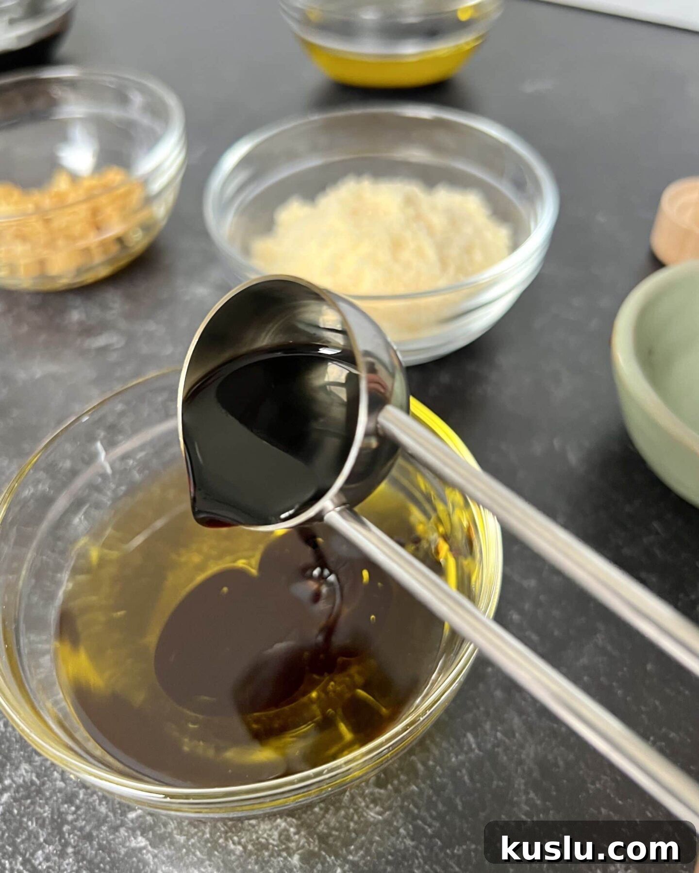 Bread with dipping oil