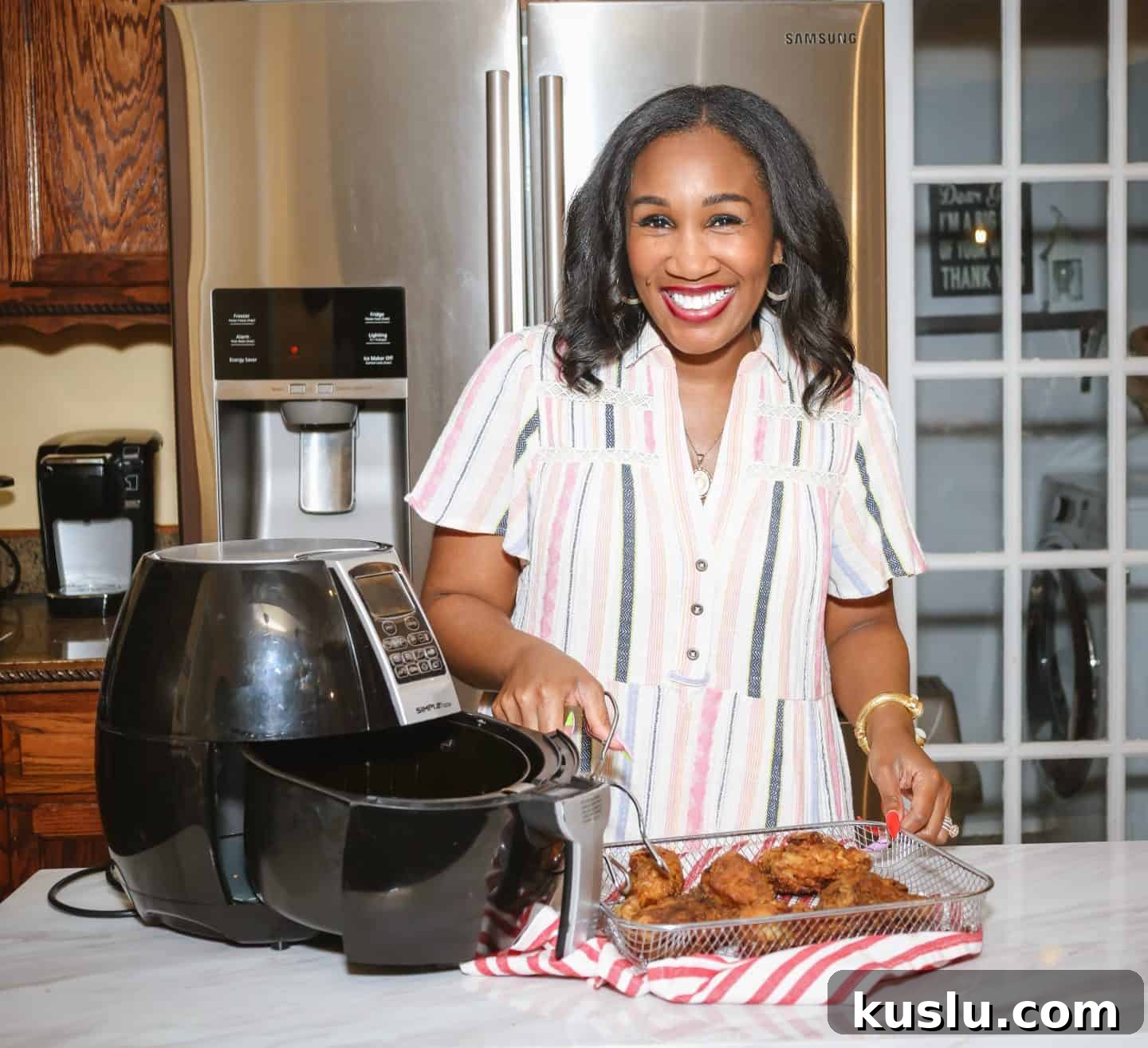 How to make fried chicken in the air fryer