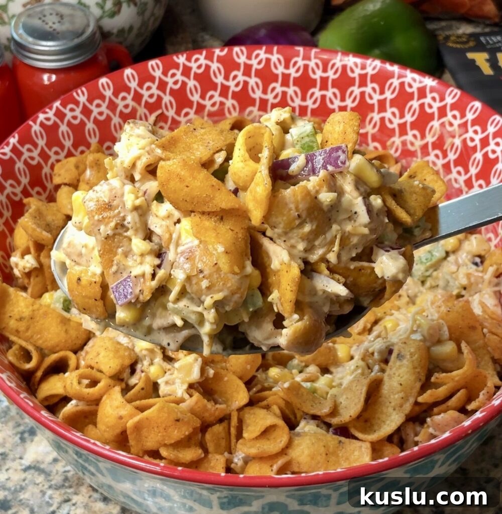 Chili Cheese Fritos Corn Salad