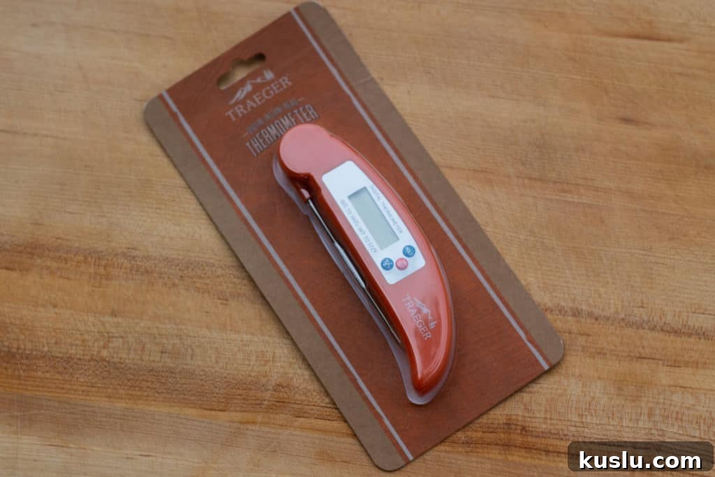 Traeger digital instant-read thermometer