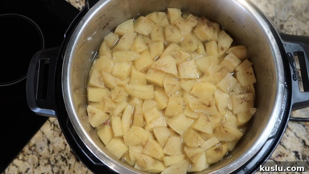 Soup after pressure cooking