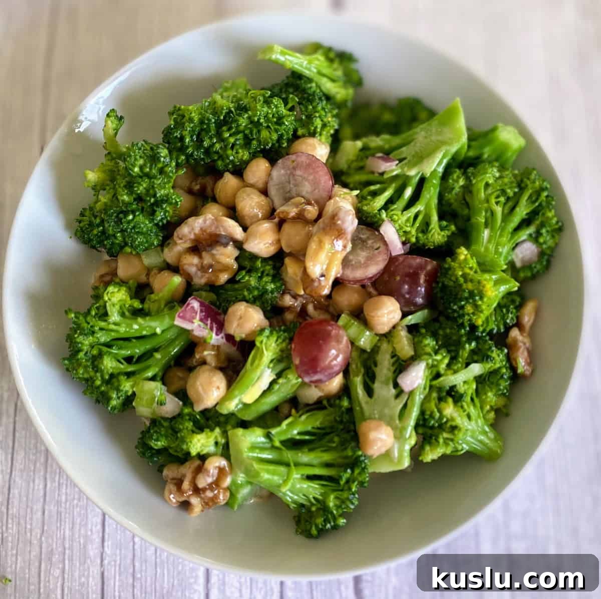 A single serving of the salad in a bowl.