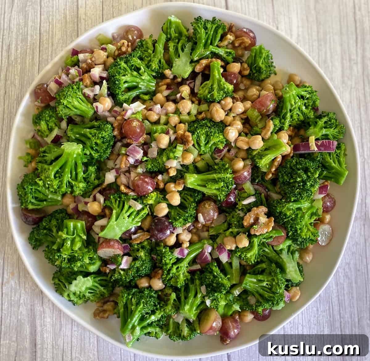 Recipe on a plate on the table.