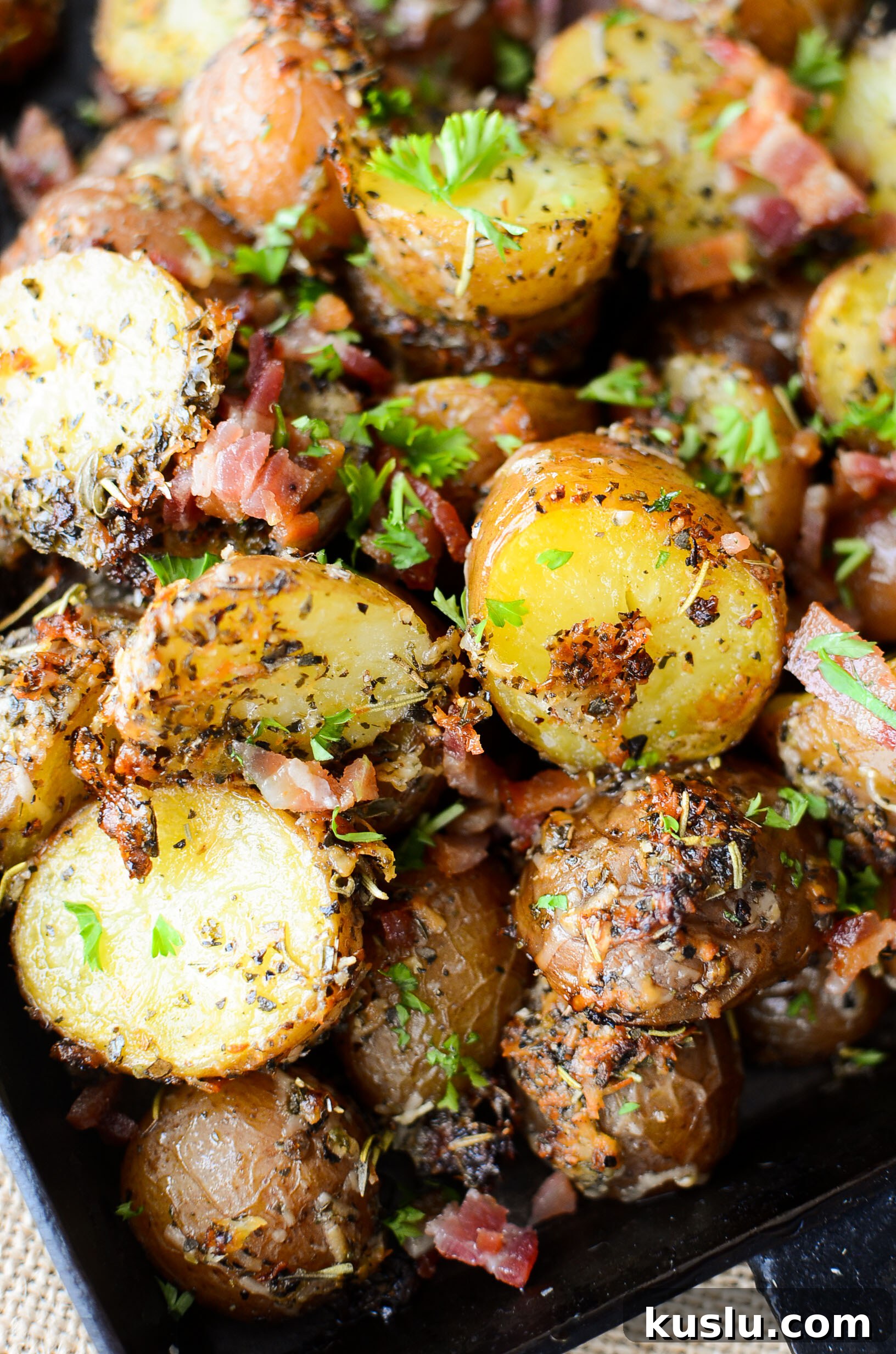 Parmesan Crusted Roasted Potatoes