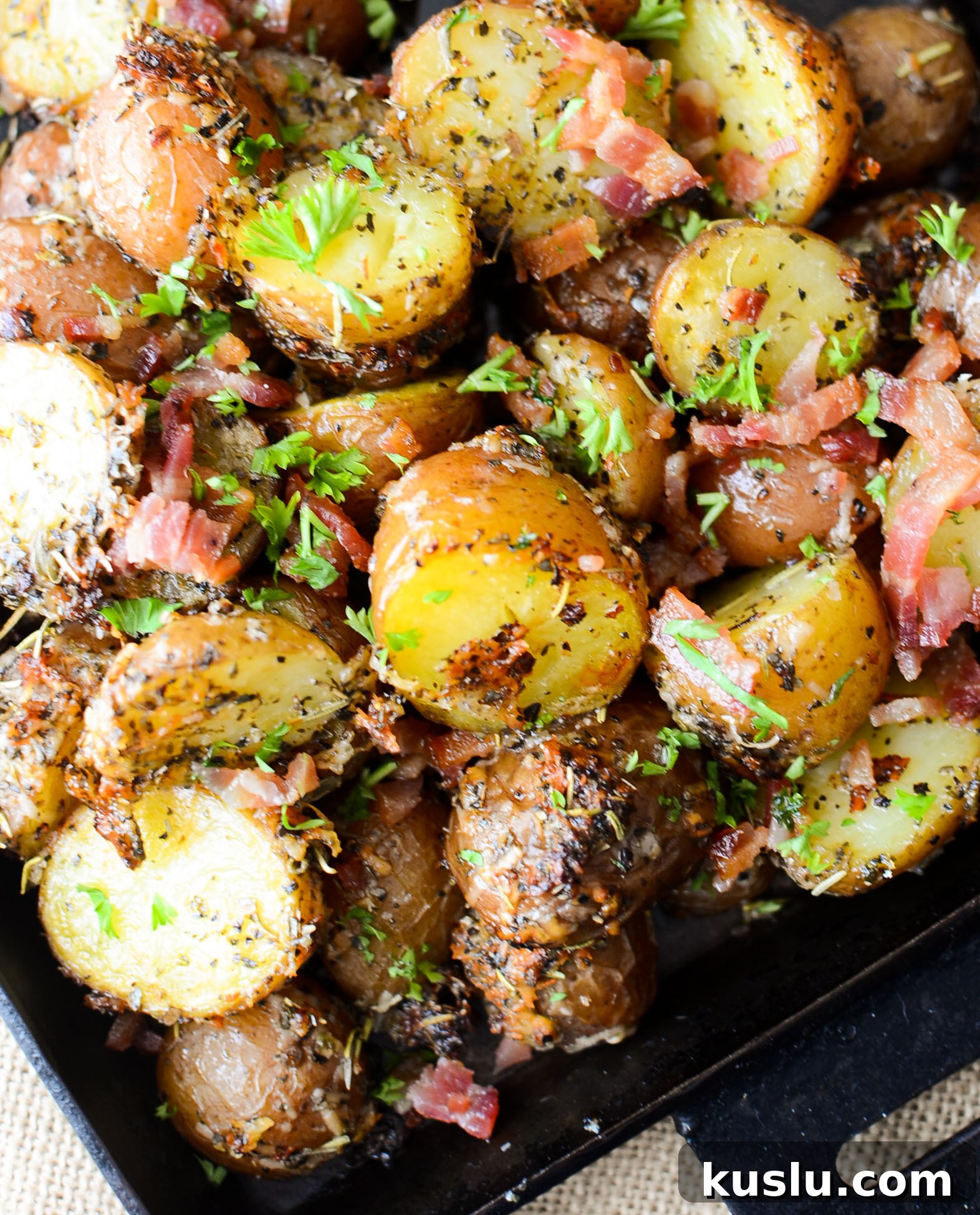 Crispy Parmesan crust